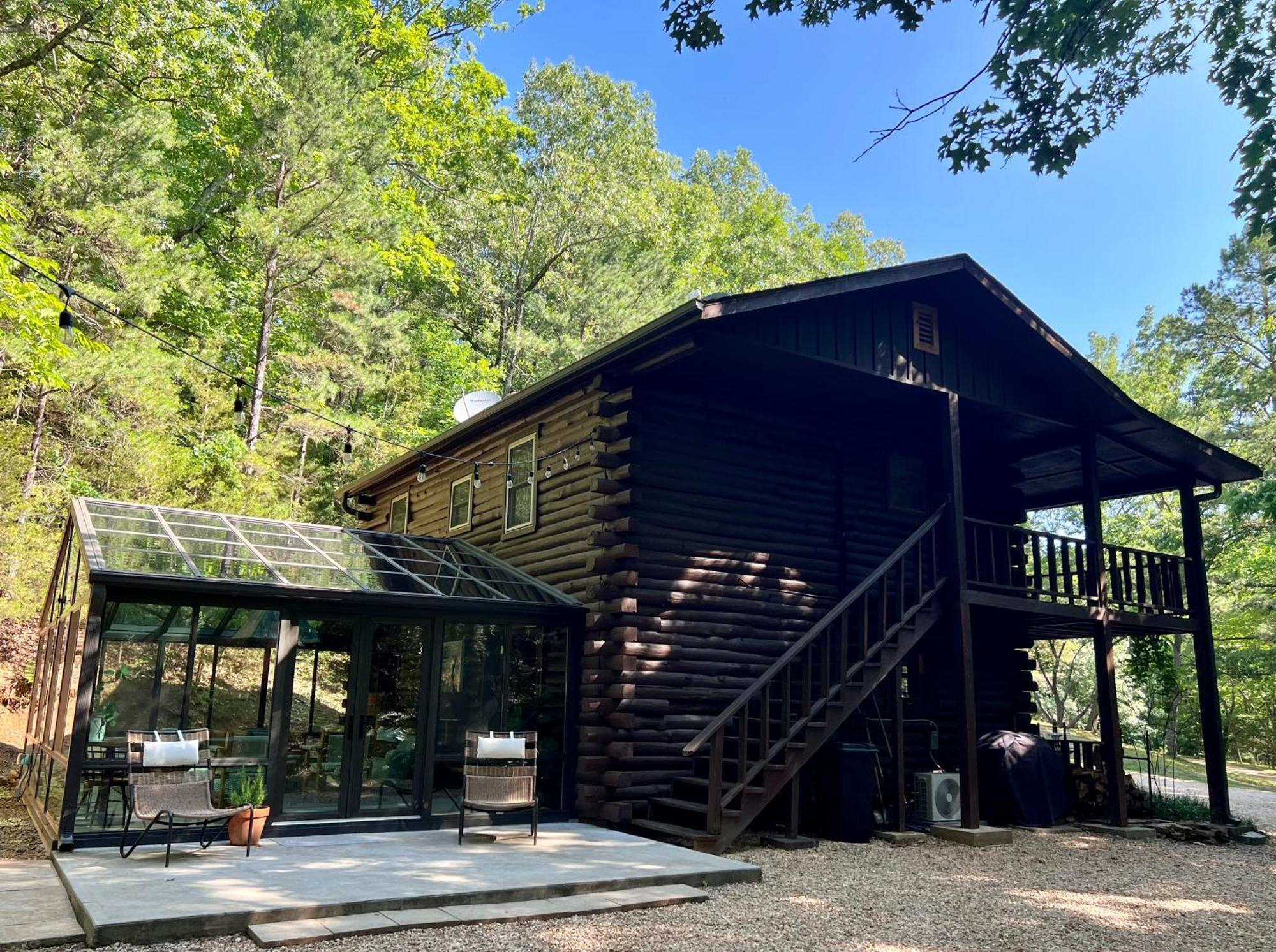 Glass Cabin Eureka Springs Esterno foto